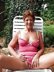 Mature ladies reveal vagina porn